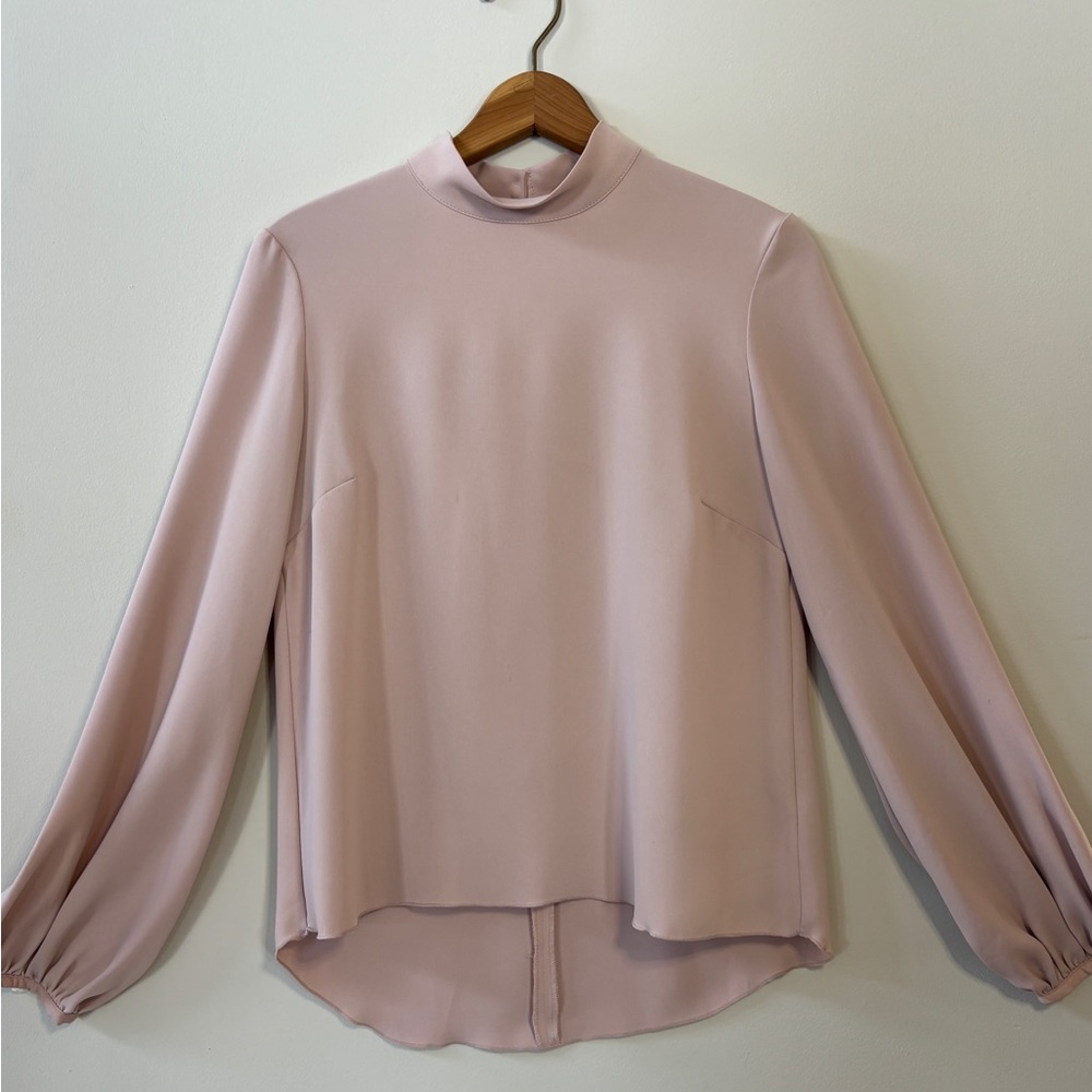 Aritzia Babaton Blouse in Pale Pink